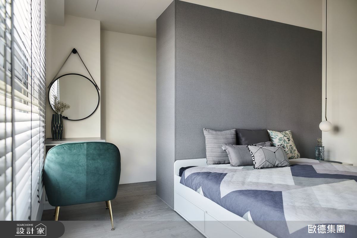 25坪新成屋(5年以下)＿混搭風臥室案例圖片＿台灣歐德傢俱股份有限公司＿歐德_135之22