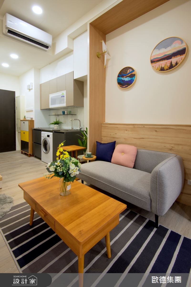 18坪新成屋(5年以下)＿休閒風客廳案例圖片＿台灣歐德傢俱股份有限公司＿歐德_137之6