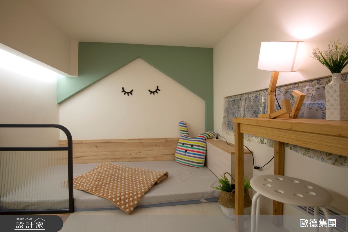 18坪新成屋(5年以下)＿休閒風臥室兒童房兒童房案例圖片＿台灣歐德傢俱股份有限公司＿歐德_137之14