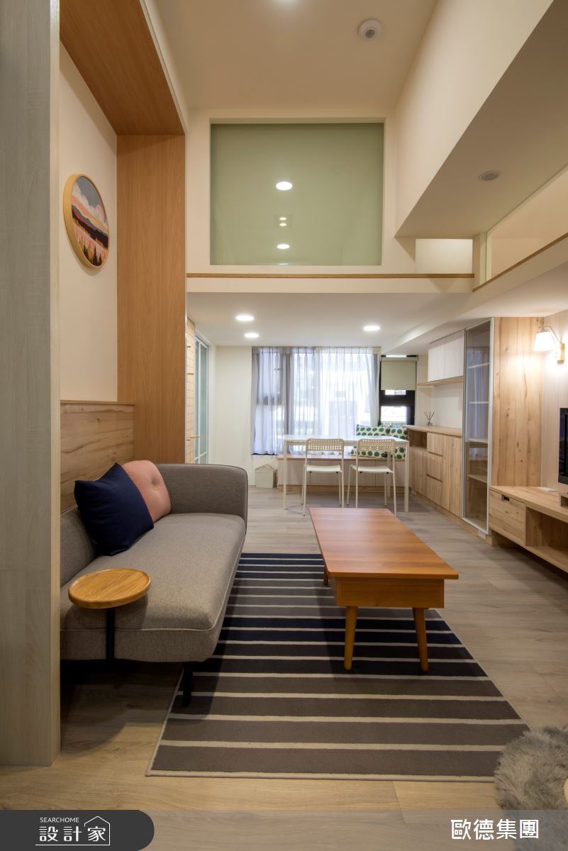 18坪新成屋(5年以下)＿休閒風客廳案例圖片＿台灣歐德傢俱股份有限公司＿歐德_137之5