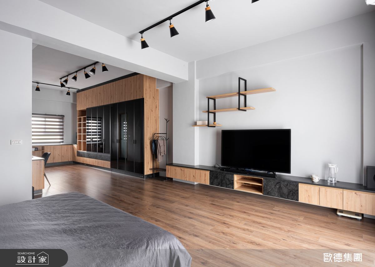 45坪新成屋(5年以下)＿工業風臥室案例圖片＿台灣歐德傢俱股份有限公司＿歐德_138之13