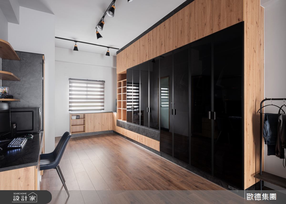 45坪新成屋(5年以下)＿工業風臥室案例圖片＿台灣歐德傢俱股份有限公司＿歐德_138之12