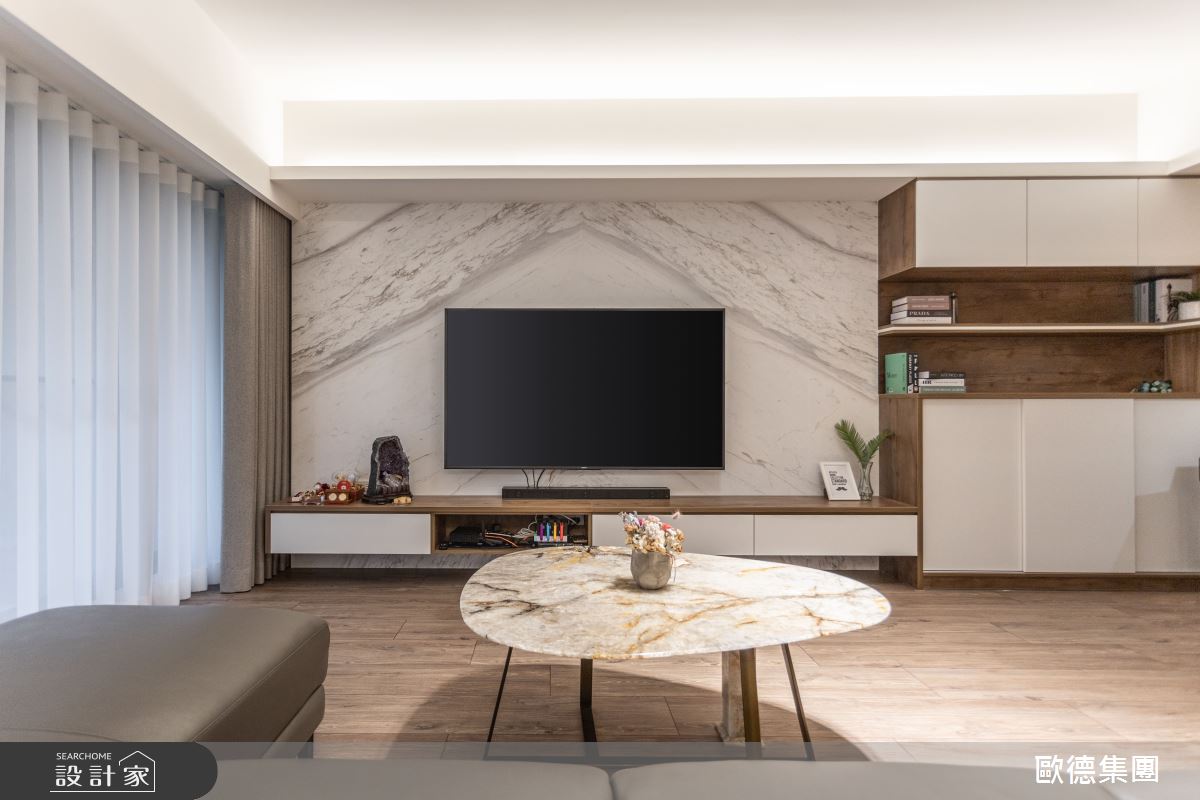 40坪中古屋(5~15年)＿現代風客廳案例圖片＿台灣歐德傢俱股份有限公司＿歐德_139之12