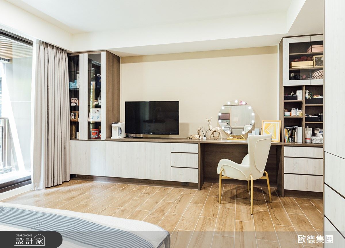 100坪新成屋(5年以下)＿美式風臥室案例圖片＿台灣歐德傢俱股份有限公司＿歐德_140之21