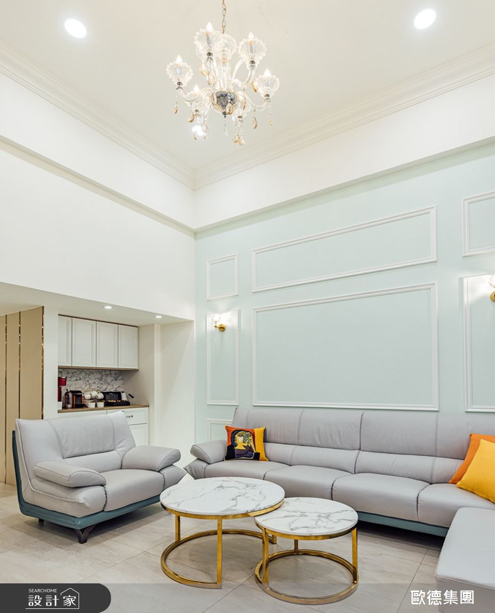 100坪新成屋(5年以下)＿美式風客廳案例圖片＿台灣歐德傢俱股份有限公司＿歐德_140之8