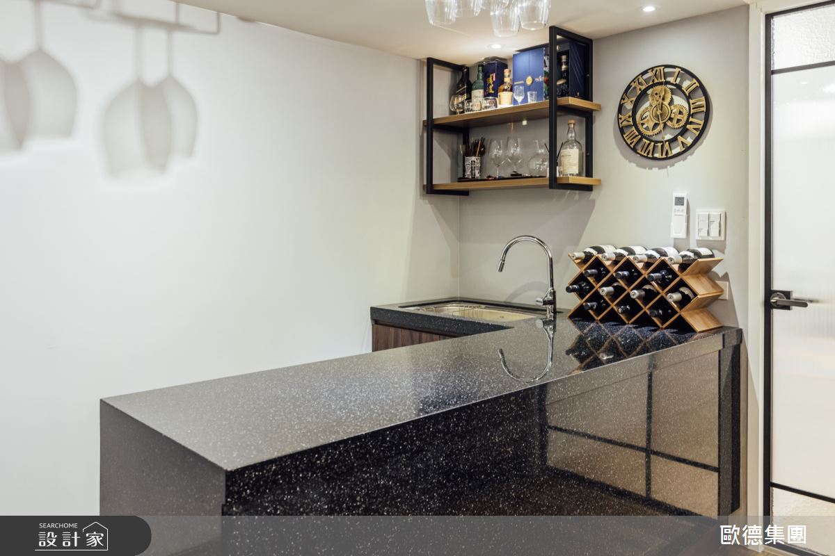 100坪新成屋(5年以下)＿美式風吧檯案例圖片＿台灣歐德傢俱股份有限公司＿歐德_140之16