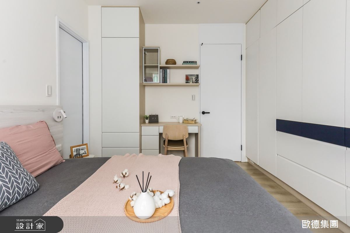 25坪新成屋(5年以下)＿簡約風臥室案例圖片＿台灣歐德傢俱股份有限公司＿歐德_141之13