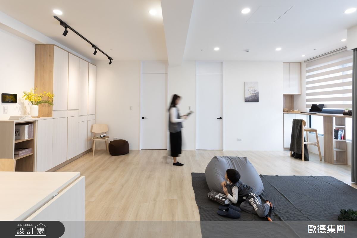 25坪新成屋(5年以下)＿簡約風客廳案例圖片＿台灣歐德傢俱股份有限公司＿歐德_141之6