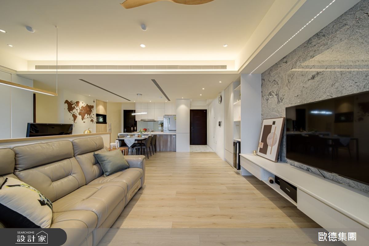 32坪新成屋(5年以下)＿現代風客廳餐廳案例圖片＿台灣歐德傢俱股份有限公司＿歐德_143之9