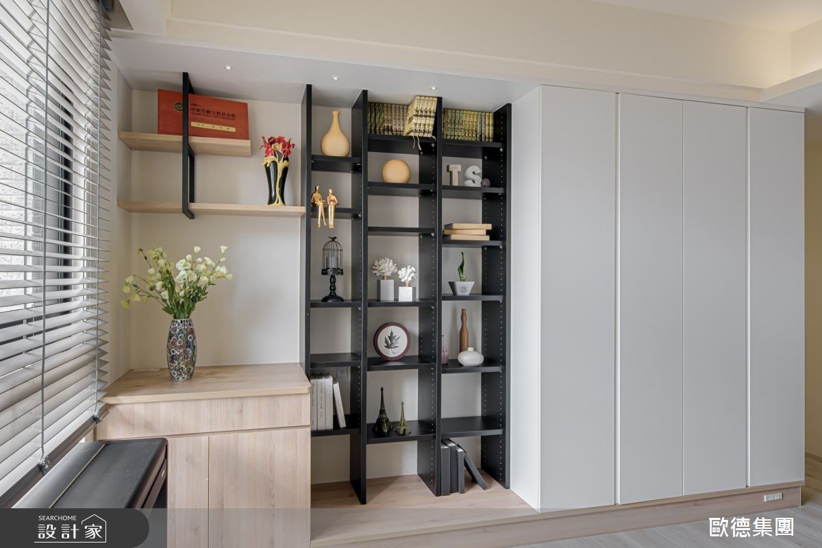 32坪新成屋(5年以下)＿現代風書房案例圖片＿台灣歐德傢俱股份有限公司＿歐德_143之23