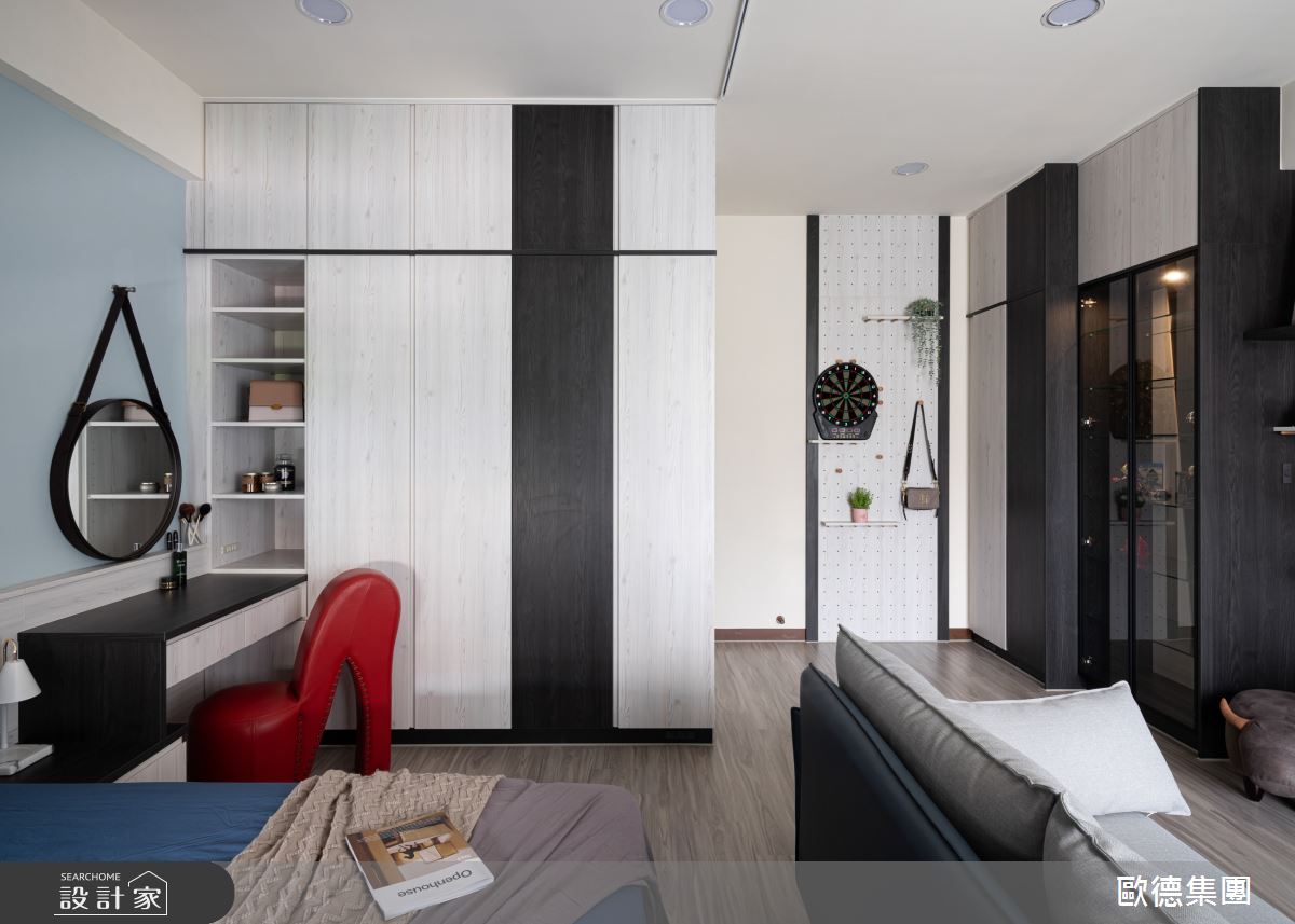 50坪新成屋(5年以下)＿現代風臥室案例圖片＿台灣歐德傢俱股份有限公司＿歐德_145之28