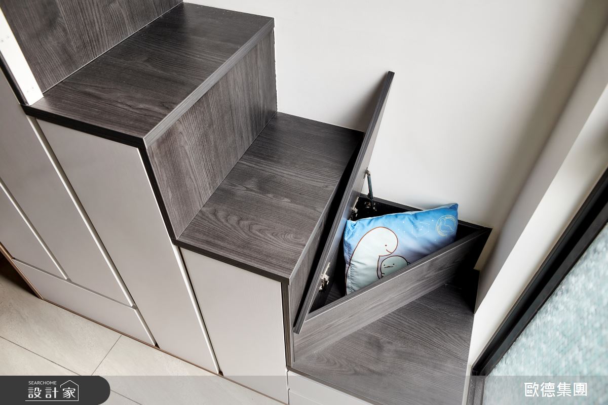 14坪新成屋(5年以下)＿混搭風樓梯案例圖片＿台灣歐德傢俱股份有限公司＿歐德_147之17