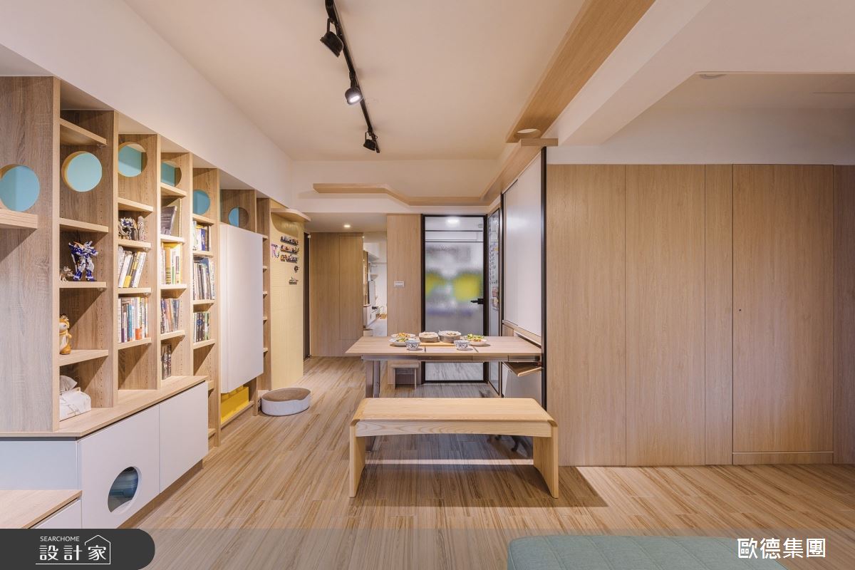 19坪老屋(16~30年)＿北歐風客廳案例圖片＿台灣歐德傢俱股份有限公司＿歐德_149之6