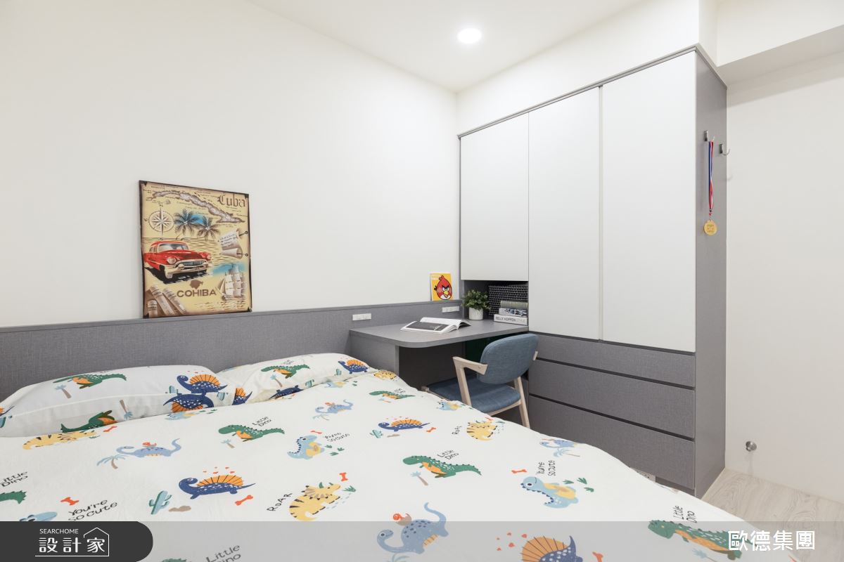 32坪老屋(16~30年)＿鄉村風臥室案例圖片＿台灣歐德傢俱股份有限公司＿歐德_150之16