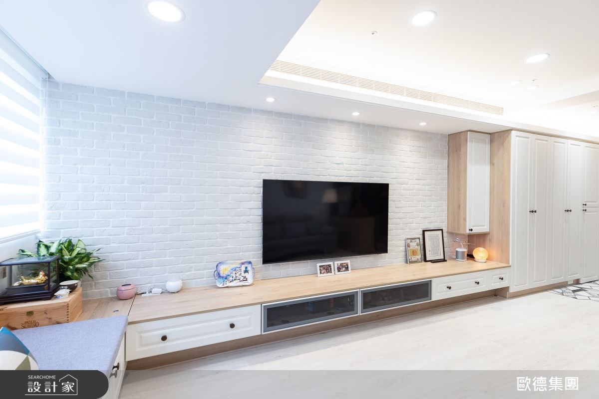 32坪老屋(16~30年)＿鄉村風客廳案例圖片＿台灣歐德傢俱股份有限公司＿歐德_150之8