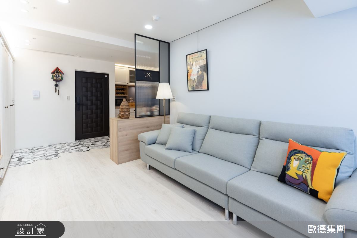 32坪老屋(16~30年)＿鄉村風客廳案例圖片＿台灣歐德傢俱股份有限公司＿歐德_150之3