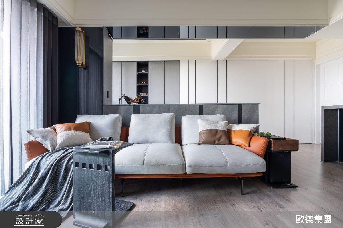 24坪新成屋(5年以下)＿混搭風客廳案例圖片＿台灣歐德傢俱股份有限公司＿歐德_152之6