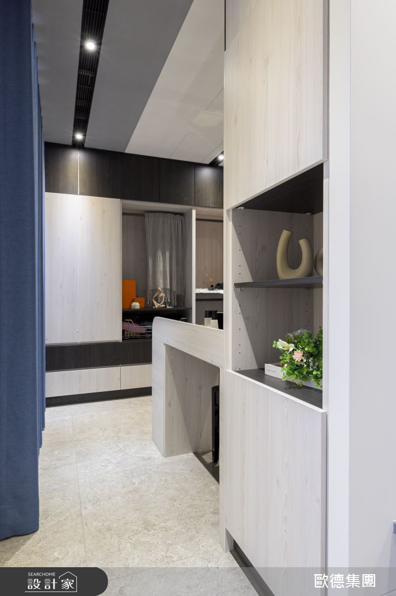 35坪新成屋(5年以下)＿現代風更衣間案例圖片＿台灣歐德傢俱股份有限公司＿歐德_153之33