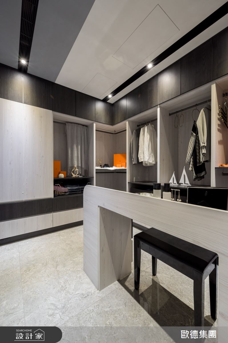 35坪新成屋(5年以下)＿現代風更衣間案例圖片＿台灣歐德傢俱股份有限公司＿歐德_153之32