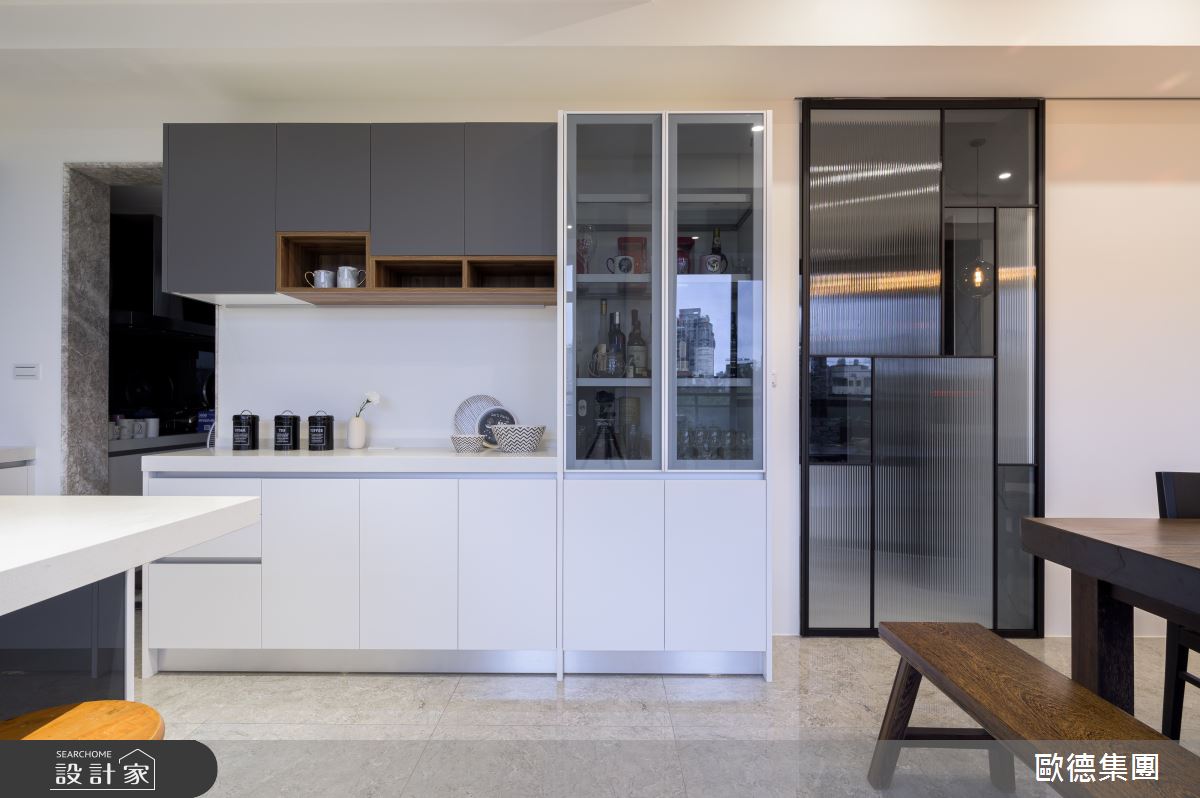 35坪新成屋(5年以下)＿現代風廚房案例圖片＿台灣歐德傢俱股份有限公司＿歐德_153之19