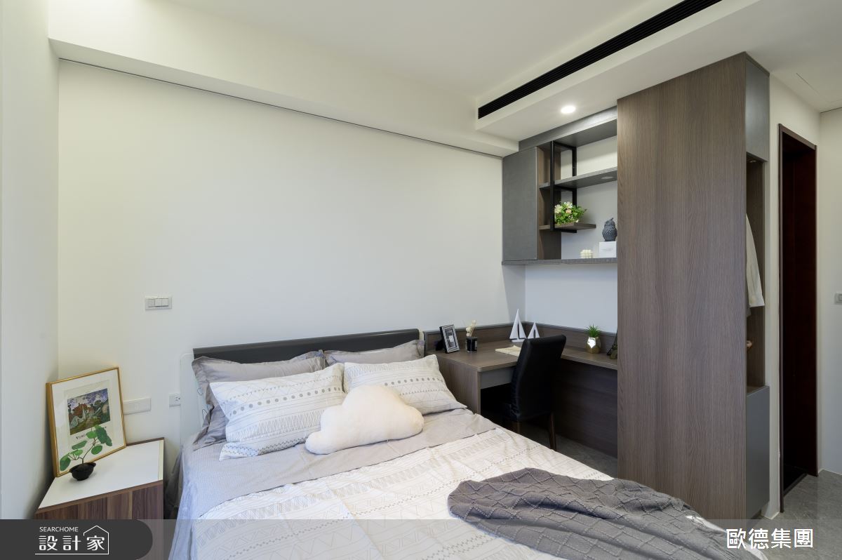 35坪新成屋(5年以下)＿現代風臥室案例圖片＿台灣歐德傢俱股份有限公司＿歐德_153之37