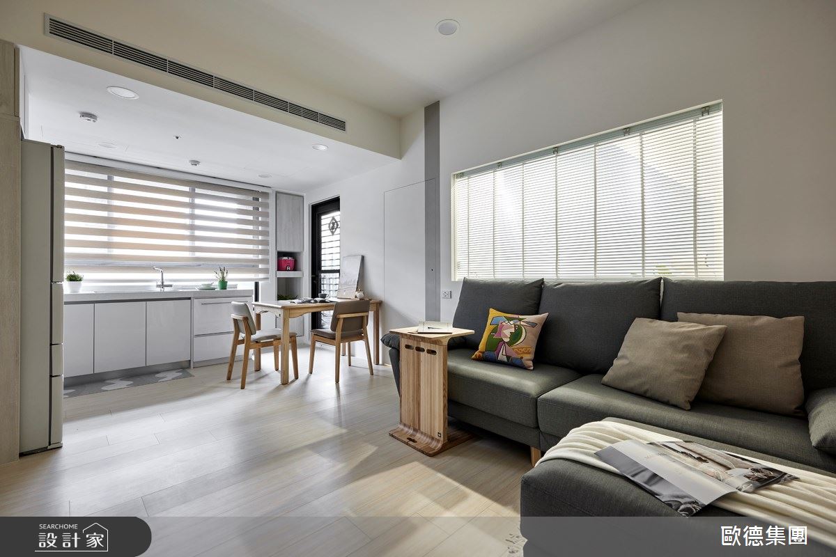 18坪新成屋(5年以下)＿北歐風客廳案例圖片＿台灣歐德傢俱股份有限公司＿歐德_155之7