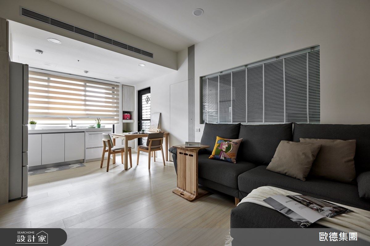 18坪新成屋(5年以下)＿北歐風客廳案例圖片＿台灣歐德傢俱股份有限公司＿歐德_155之8