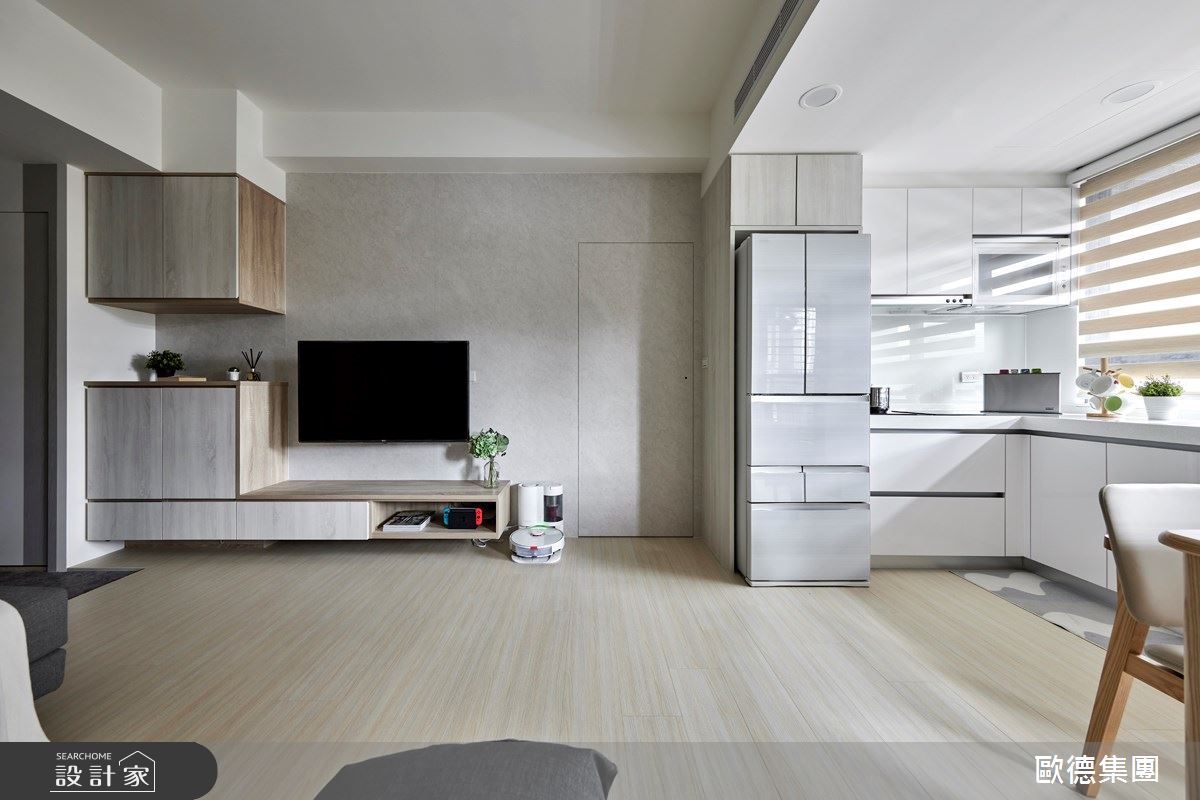 18坪新成屋(5年以下)＿北歐風客廳案例圖片＿台灣歐德傢俱股份有限公司＿歐德_155之4