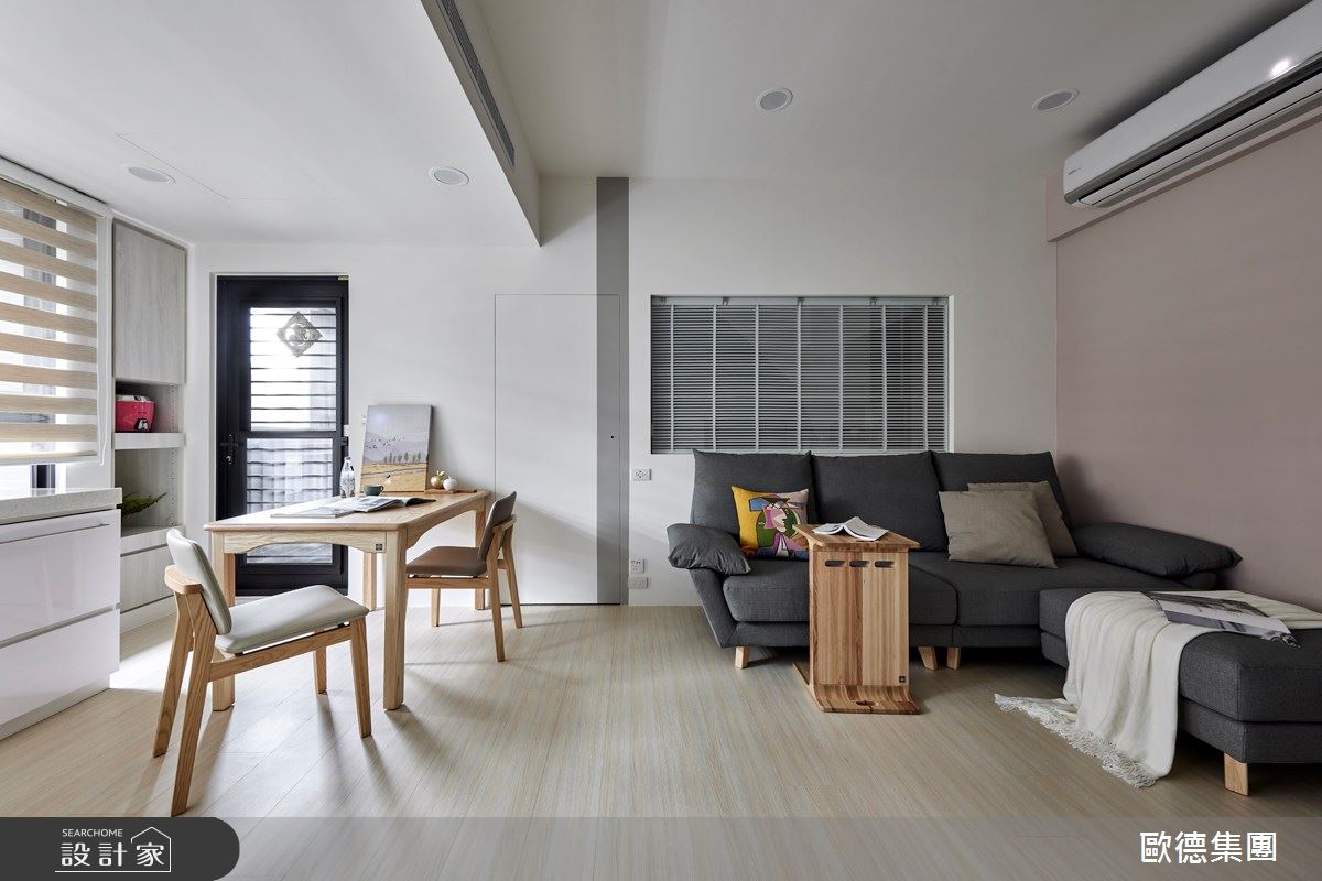 18坪新成屋(5年以下)＿北歐風客廳案例圖片＿台灣歐德傢俱股份有限公司＿歐德_155之16