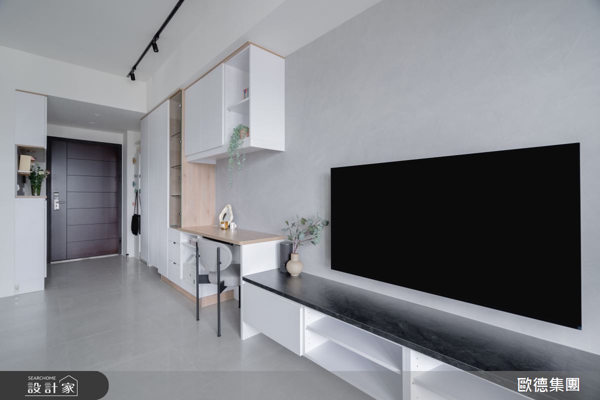 26坪新成屋(5年以下)＿混搭風玄關案例圖片＿台灣歐德傢俱股份有限公司＿歐德_157之7