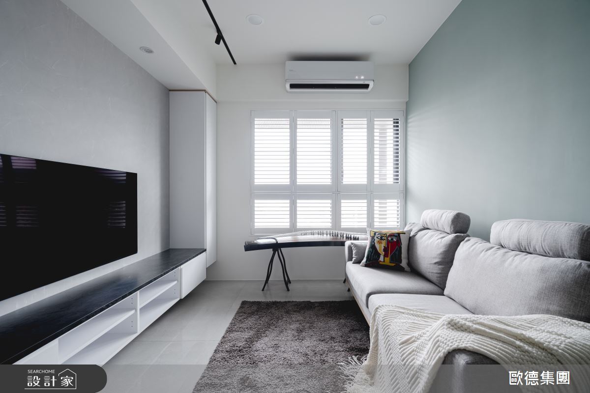 26坪新成屋(5年以下)＿混搭風客廳案例圖片＿台灣歐德傢俱股份有限公司＿歐德_157之11
