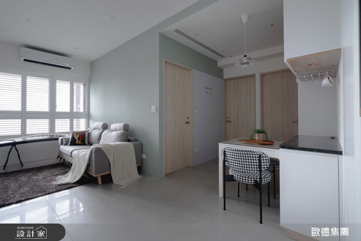 26坪新成屋(5年以下)＿混搭風客廳餐廳案例圖片＿台灣歐德傢俱股份有限公司＿歐德_157之14