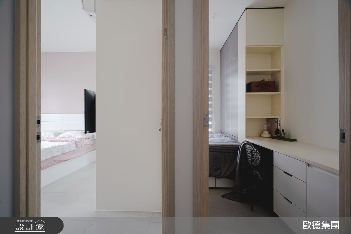 26坪新成屋(5年以下)＿混搭風臥室案例圖片＿台灣歐德傢俱股份有限公司＿歐德_157之35