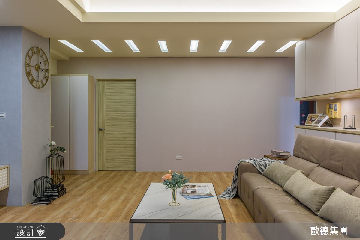 28坪老屋(16~30年)＿北歐風客廳案例圖片＿台灣歐德傢俱股份有限公司＿歐德_159之11