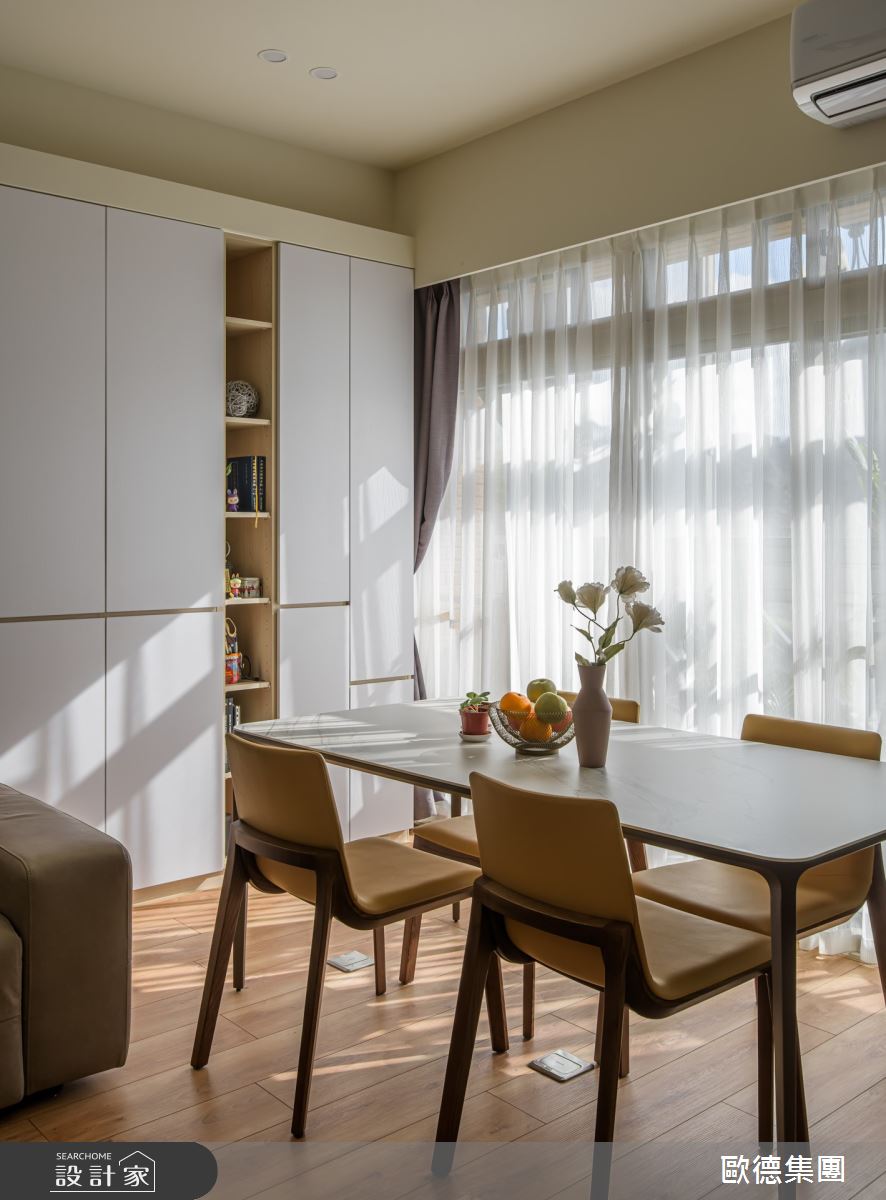 28坪老屋(16~30年)＿北歐風餐廳案例圖片＿台灣歐德傢俱股份有限公司＿歐德_159之13