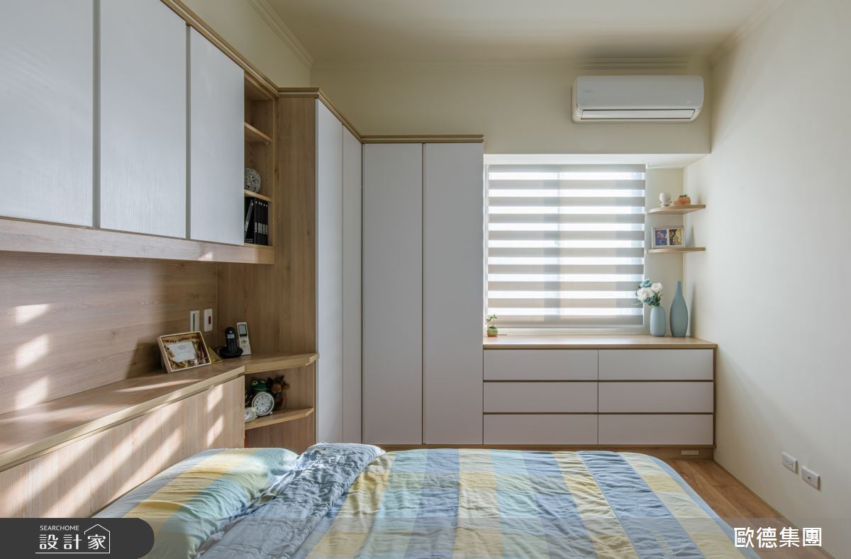 28坪老屋(16~30年)＿北歐風臥室案例圖片＿台灣歐德傢俱股份有限公司＿歐德_159之19