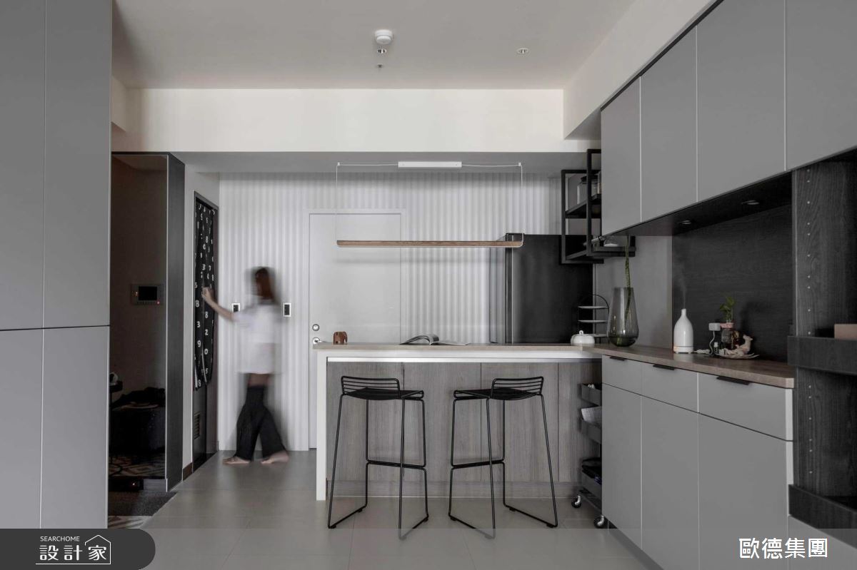 28坪新成屋(5年以下)＿北歐風餐廳吧檯案例圖片＿台灣歐德傢俱股份有限公司＿歐德_160之4