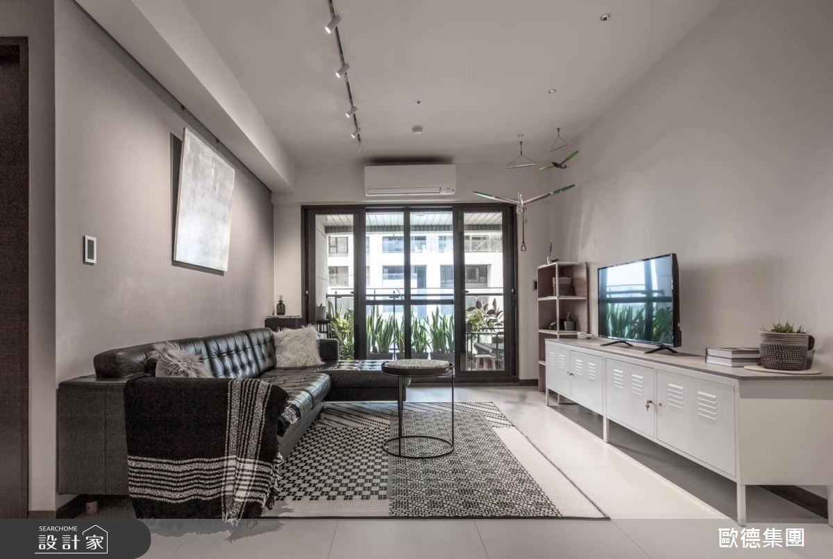 28坪新成屋(5年以下)＿北歐風客廳案例圖片＿台灣歐德傢俱股份有限公司＿歐德_160之7