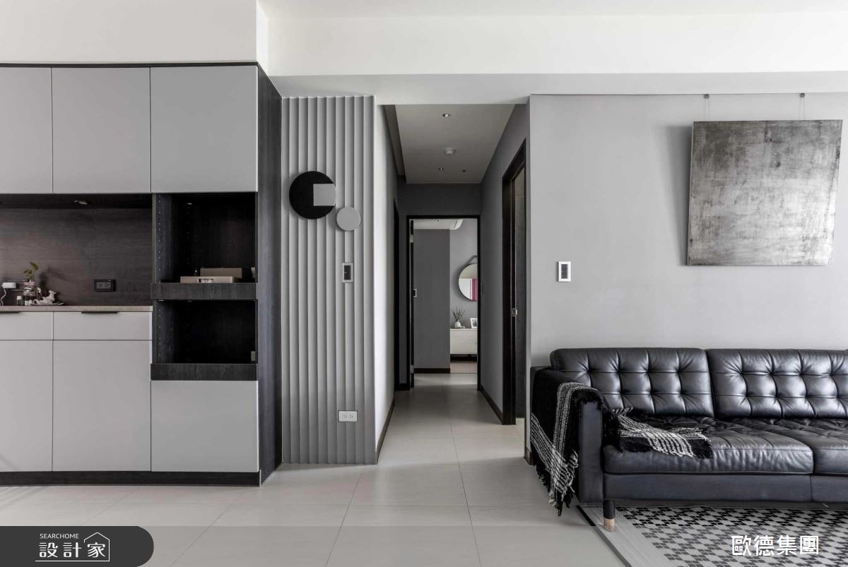 28坪新成屋(5年以下)＿北歐風客廳走廊案例圖片＿台灣歐德傢俱股份有限公司＿歐德_160之8
