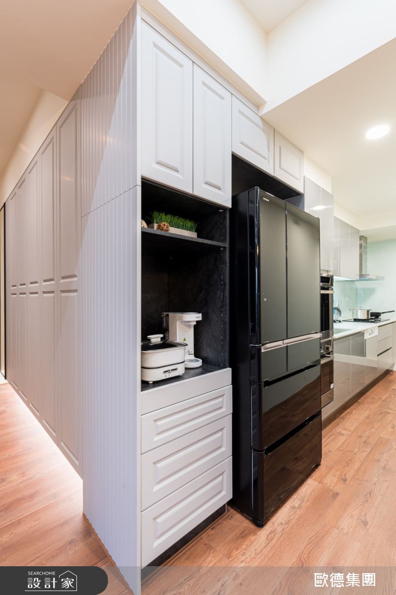 28坪新成屋(5年以下)＿混搭風廚房案例圖片＿台灣歐德傢俱股份有限公司＿歐德_162之8