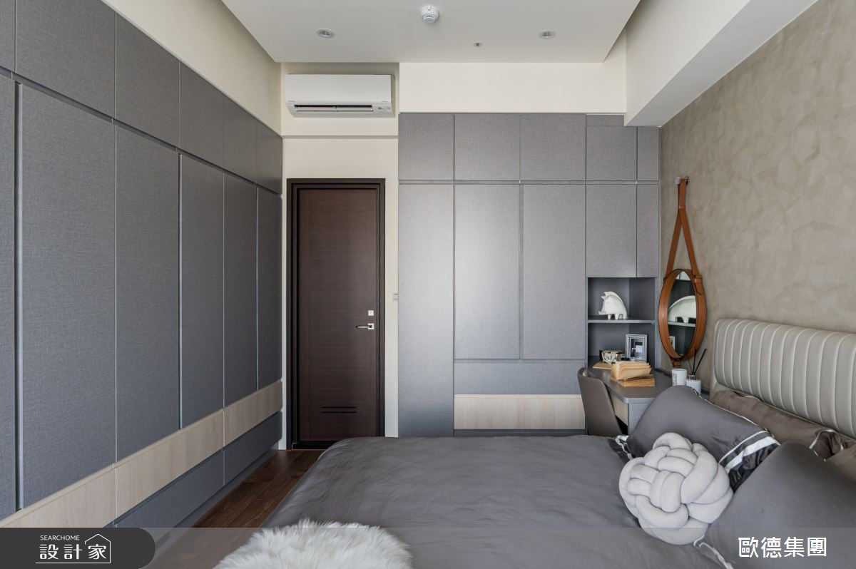 28坪新成屋(5年以下)＿混搭風臥室案例圖片＿台灣歐德傢俱股份有限公司＿歐德_162之15
