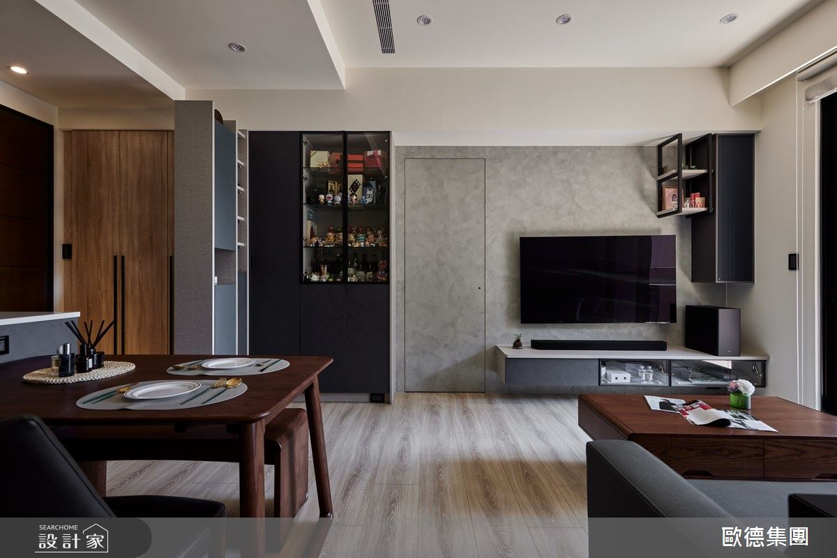 17坪新成屋(5年以下)＿現代風客廳餐廳案例圖片＿台灣歐德傢俱股份有限公司＿歐德_164之10