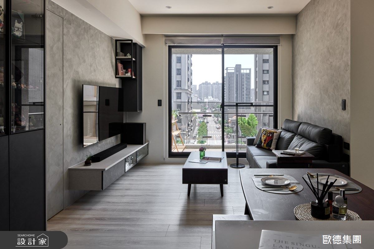 17坪新成屋(5年以下)＿現代風客廳餐廳案例圖片＿台灣歐德傢俱股份有限公司＿歐德_164之12