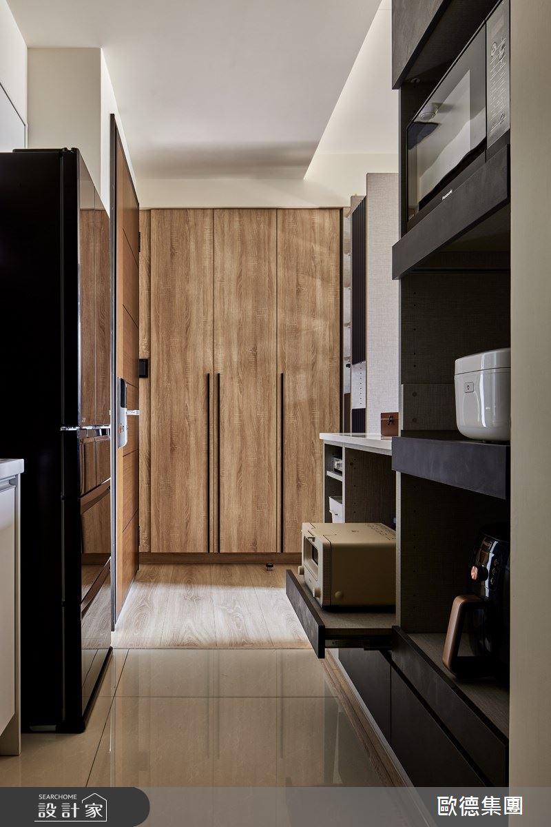 17坪新成屋(5年以下)＿現代風玄關廚房案例圖片＿台灣歐德傢俱股份有限公司＿歐德_164之9