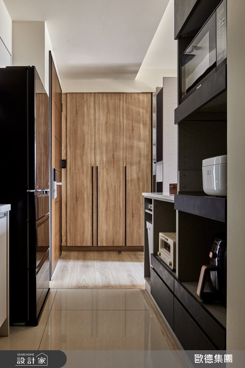 17坪新成屋(5年以下)＿現代風玄關廚房案例圖片＿台灣歐德傢俱股份有限公司＿歐德_164之8