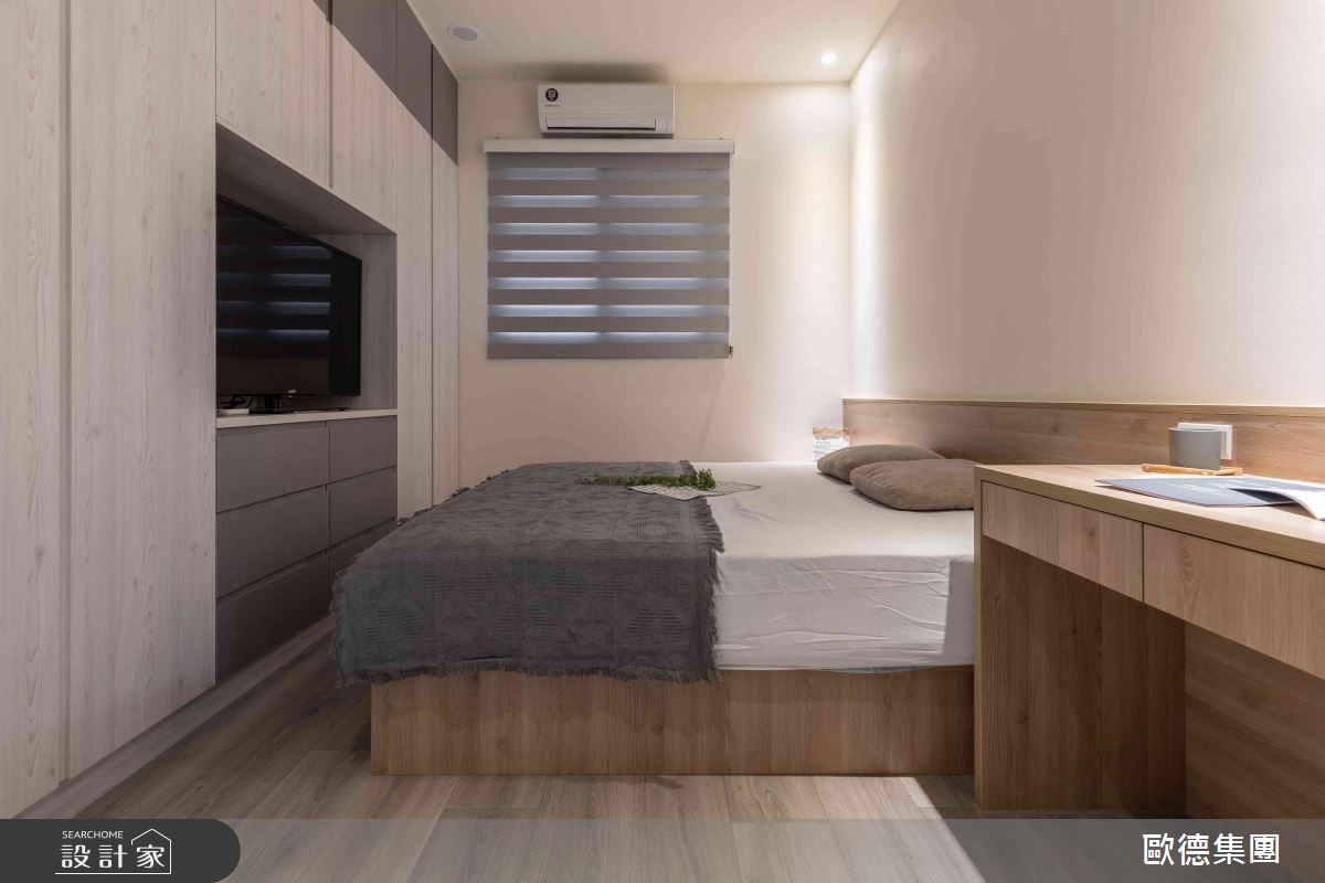35坪新成屋(5年以下)＿混搭風臥室案例圖片＿台灣歐德傢俱股份有限公司＿歐德_165之14