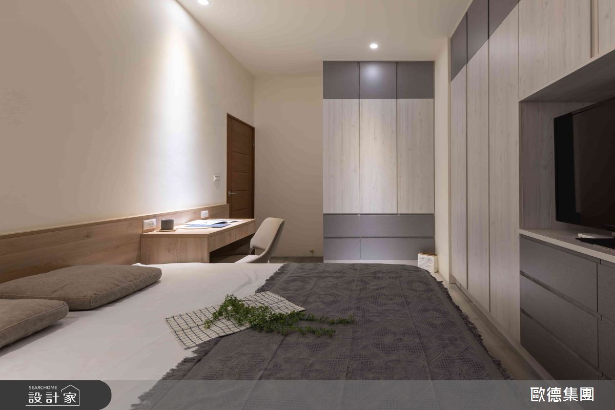 35坪新成屋(5年以下)＿混搭風臥室案例圖片＿台灣歐德傢俱股份有限公司＿歐德_165之13