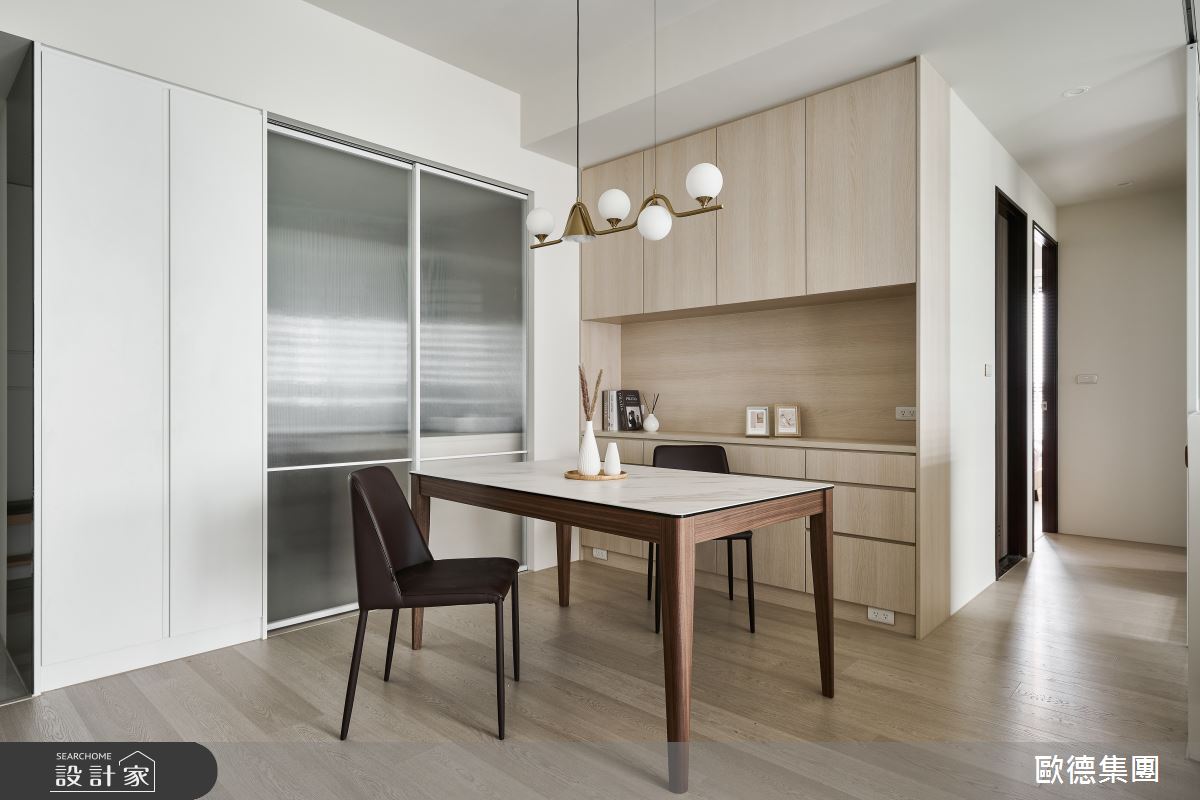 24坪新成屋(5年以下)＿北歐風餐廳案例圖片＿台灣歐德傢俱股份有限公司＿歐德_166之3