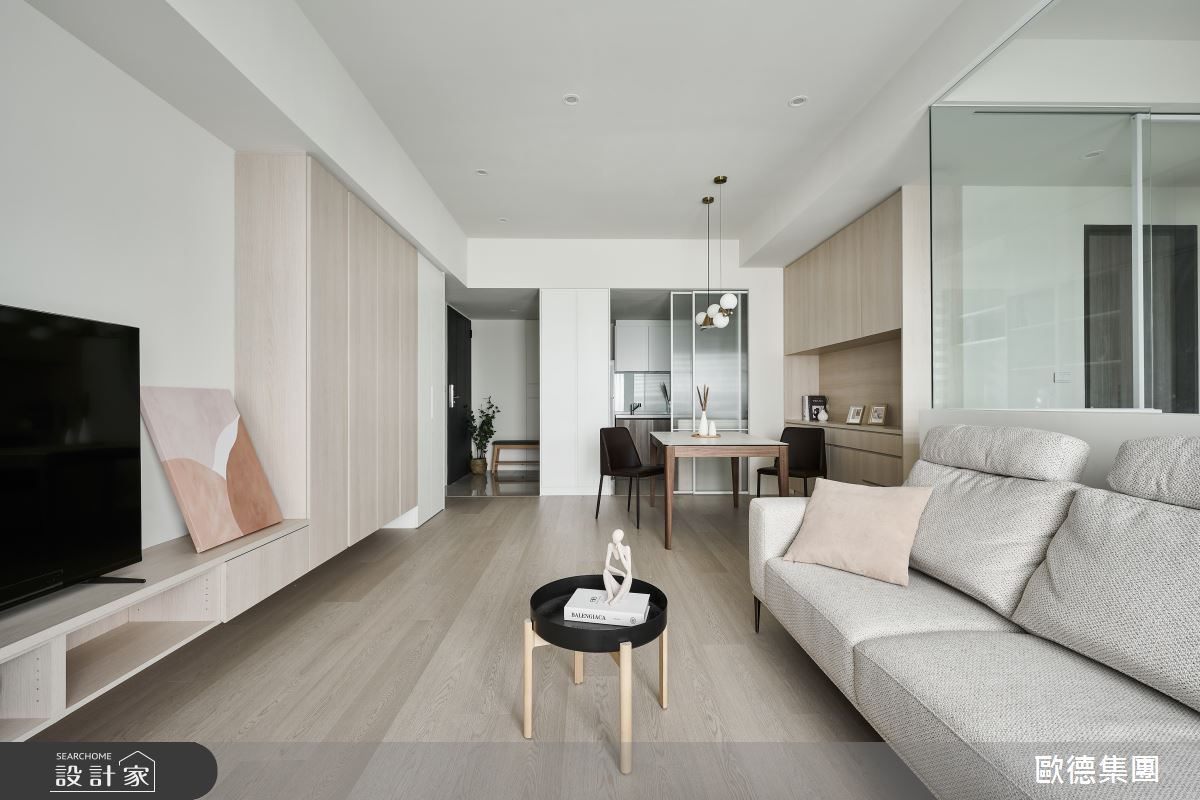 24坪新成屋(5年以下)＿北歐風客廳餐廳案例圖片＿台灣歐德傢俱股份有限公司＿歐德_166之7