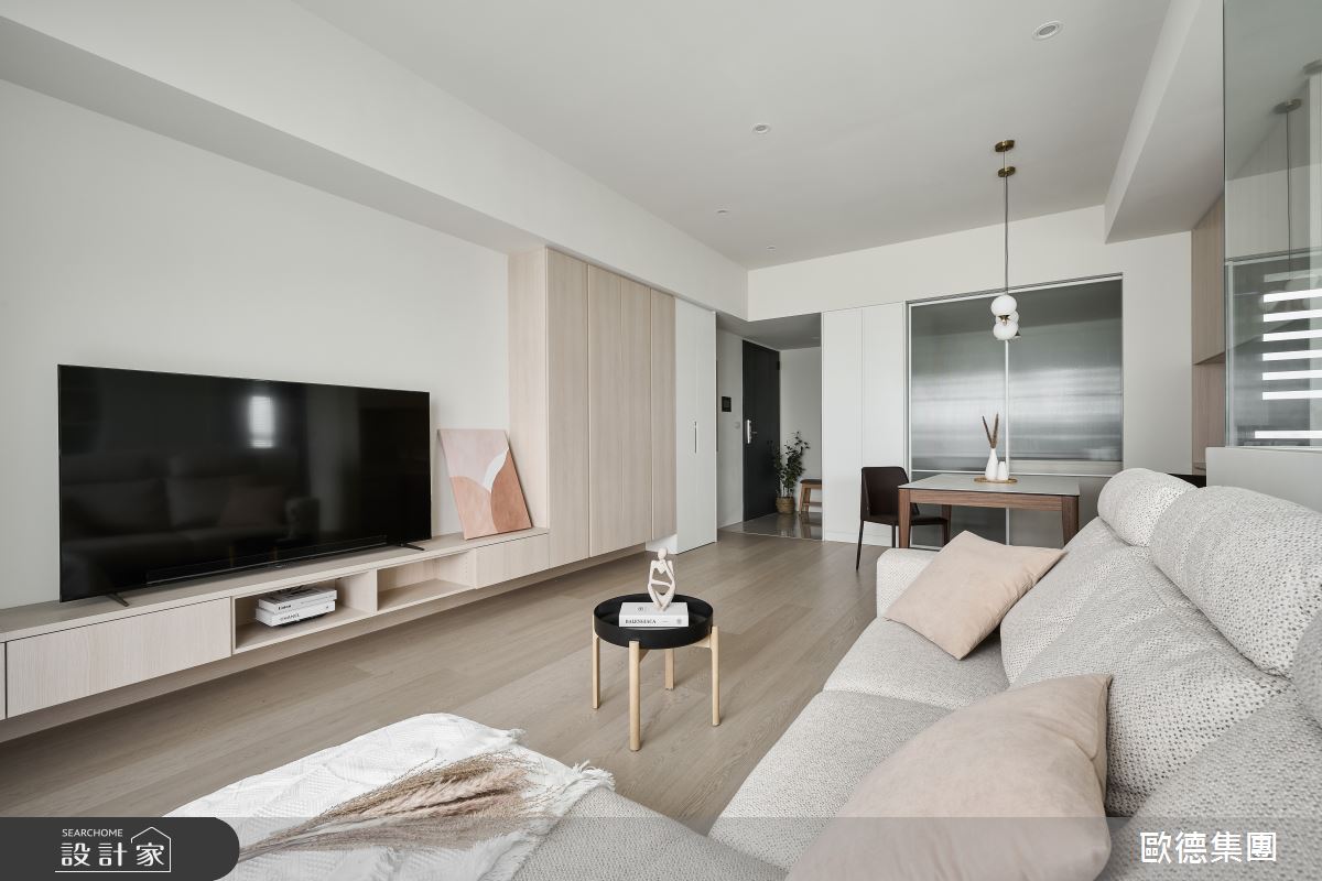 24坪新成屋(5年以下)＿北歐風客廳餐廳案例圖片＿台灣歐德傢俱股份有限公司＿歐德_166之9